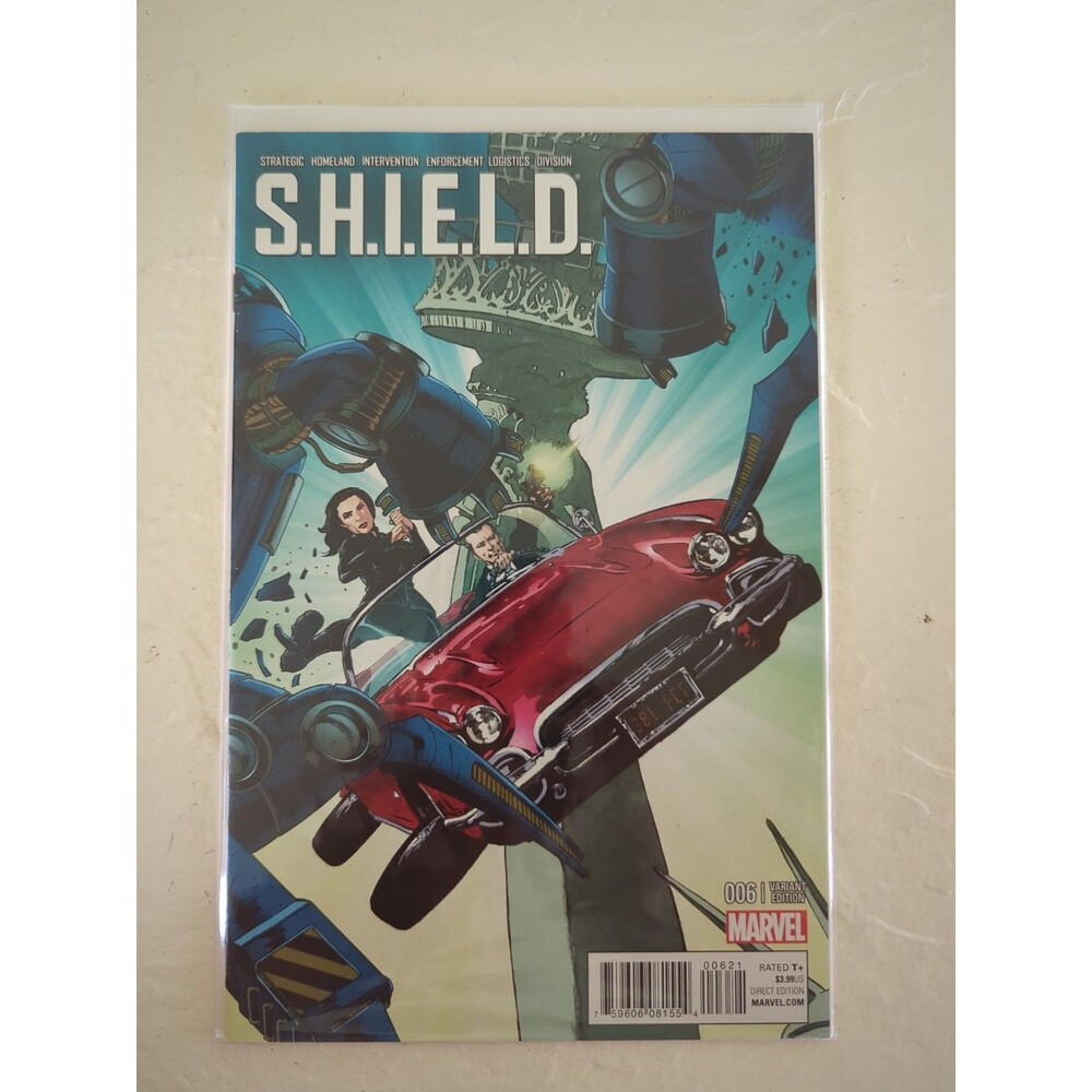 SHIELD Marvel Comic #6 Varient Edition